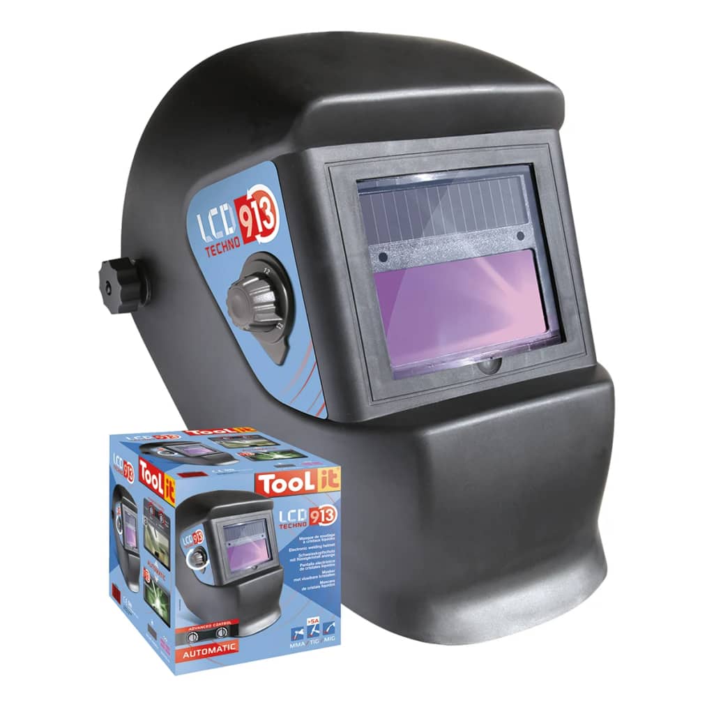VidaXL - GYS LCD-helm Techno 9-13