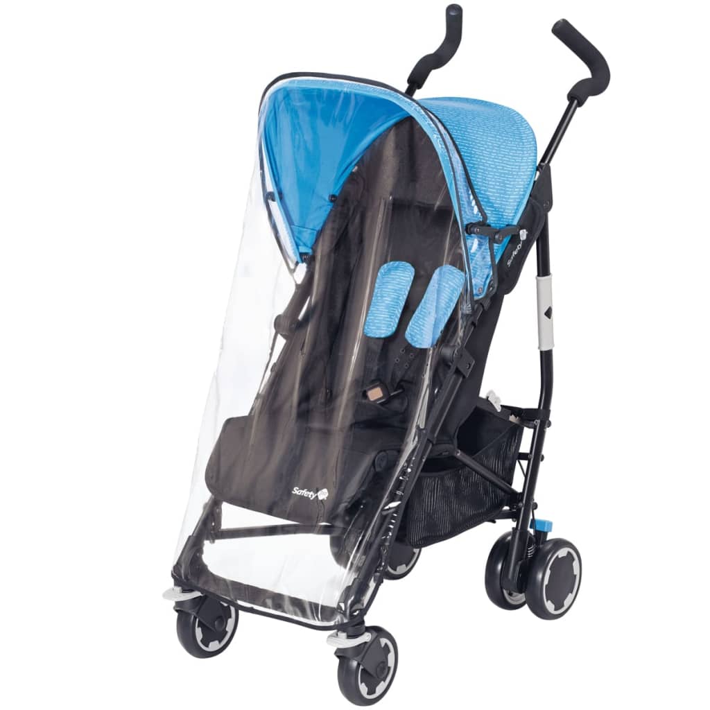 VidaXL - Safety 1st Buggy Compa City zwart en blauw 1260325000