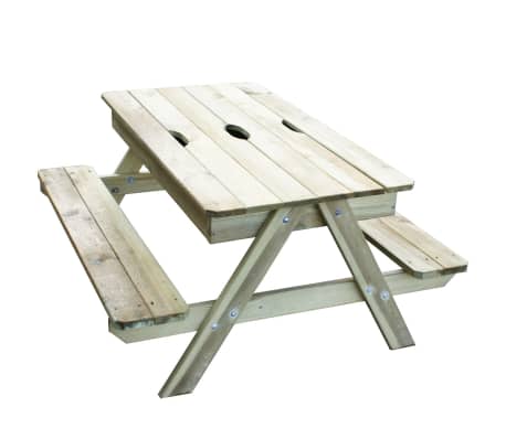Trigano Kids Play Picnic Table Picsand 100x97x57 Cm J Jou054
