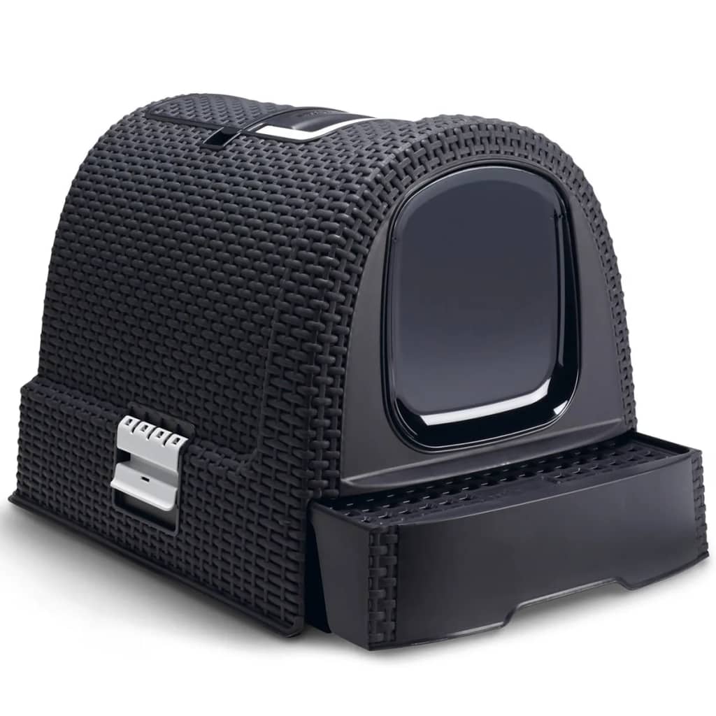 

Curver 408741 Hooded Cat Litter Box 51x38,5x39,5 cm Anthracite 400460