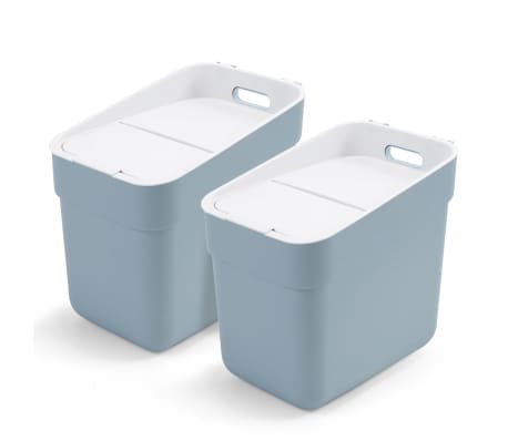 Curver Coș de gunoi "Ready to Collect" 20L, albastru deschis