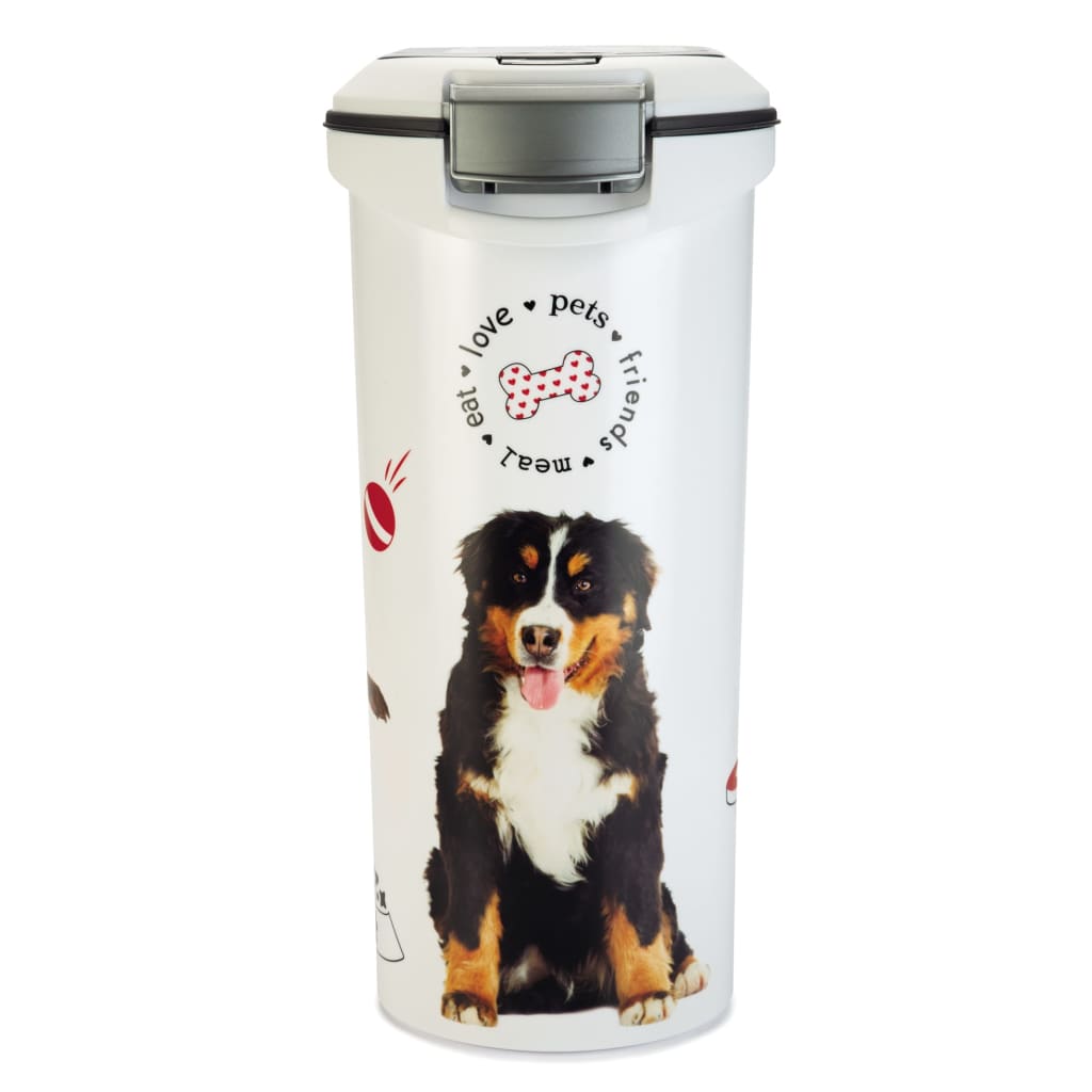 Curver Pet Food Container Dog with Wheels Pet Food Storage Box
