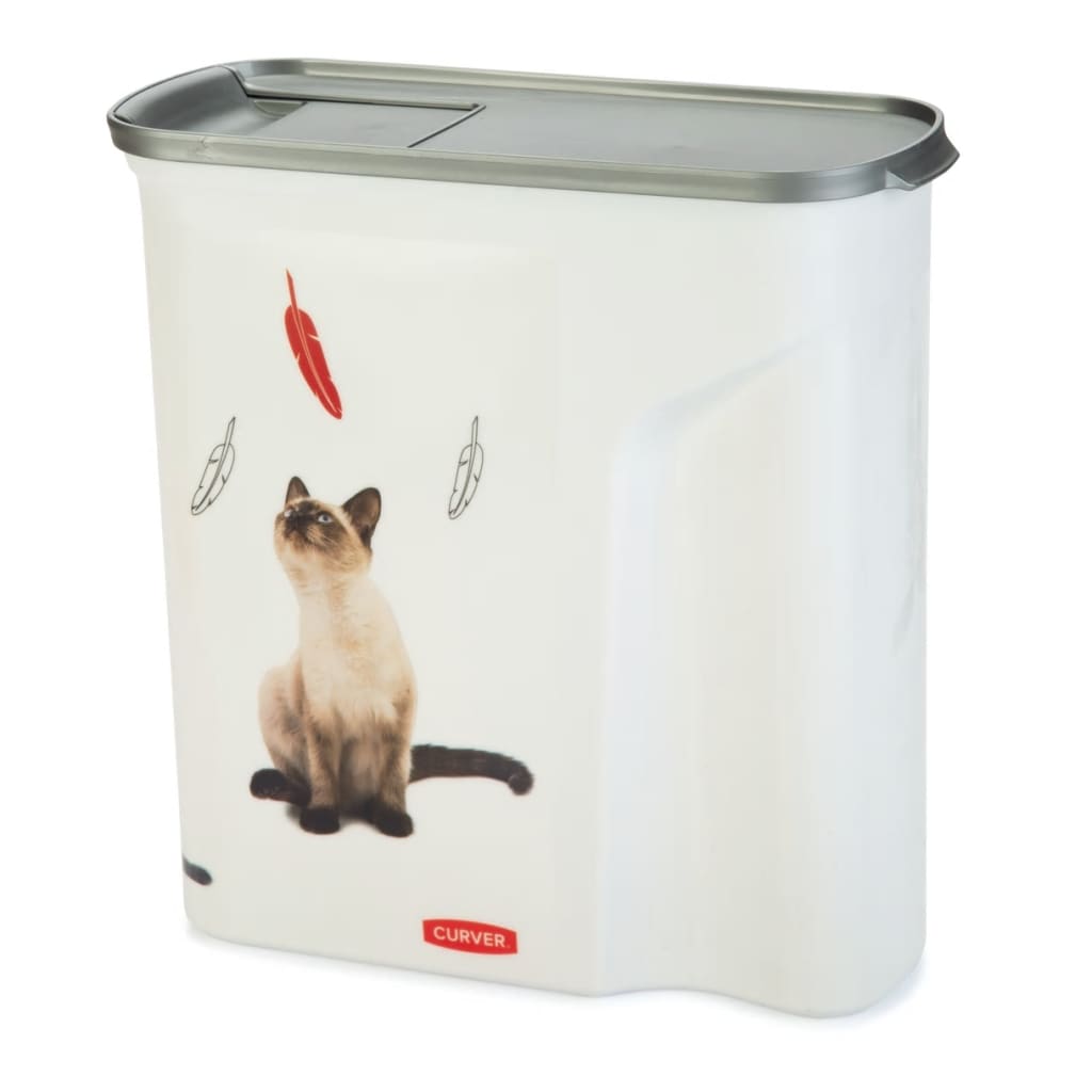 Container pentru hrană animale de companie, pisică, 6L
