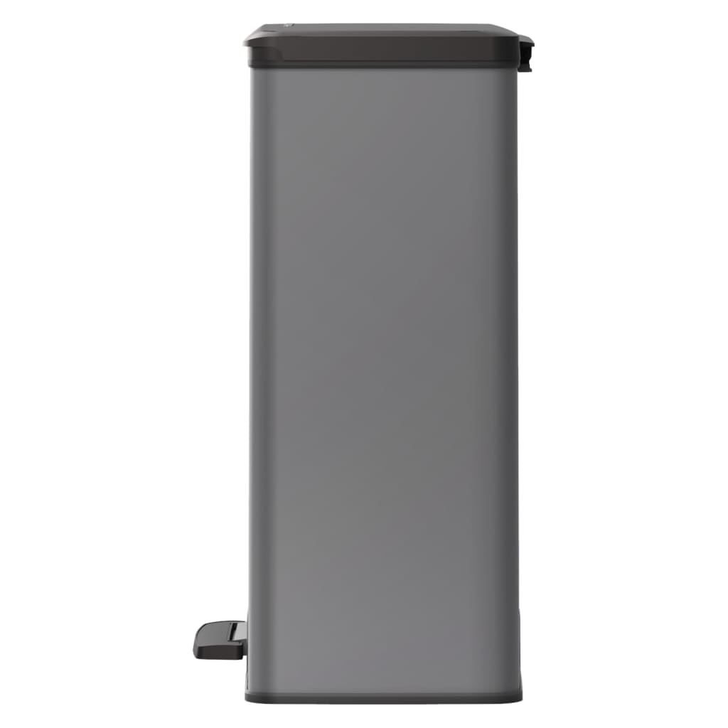 Pedal Bin Deco Rectangular 65L Cool Grey Curver 13 width=274