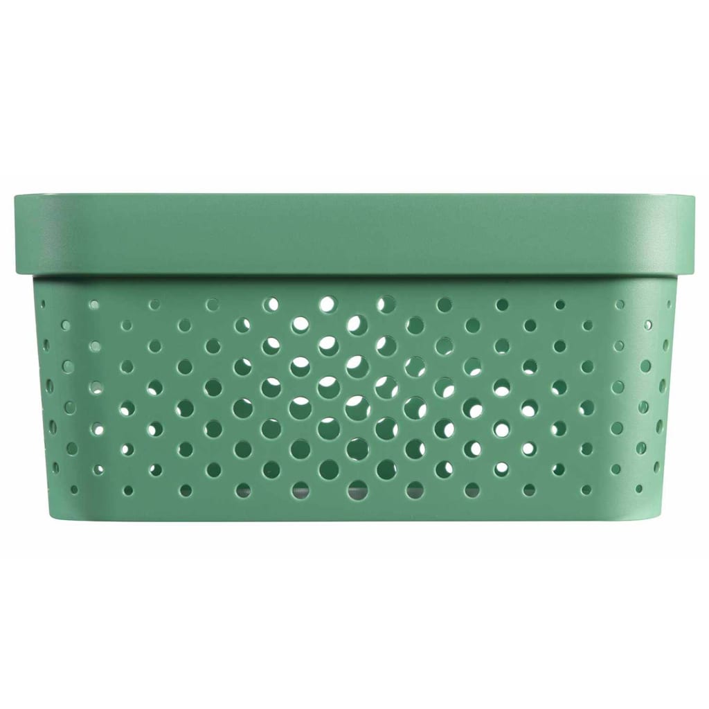 

Curver Opbergboxen 4 st Infinity met deksel 4,5 L + 11 L groen