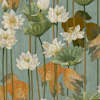 DUTCH WALLCOVERINGS tapeet, kala/lilleroheline
