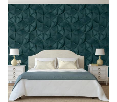 DUTCH WALLCOVERINGS Papel de pared Onyx verde