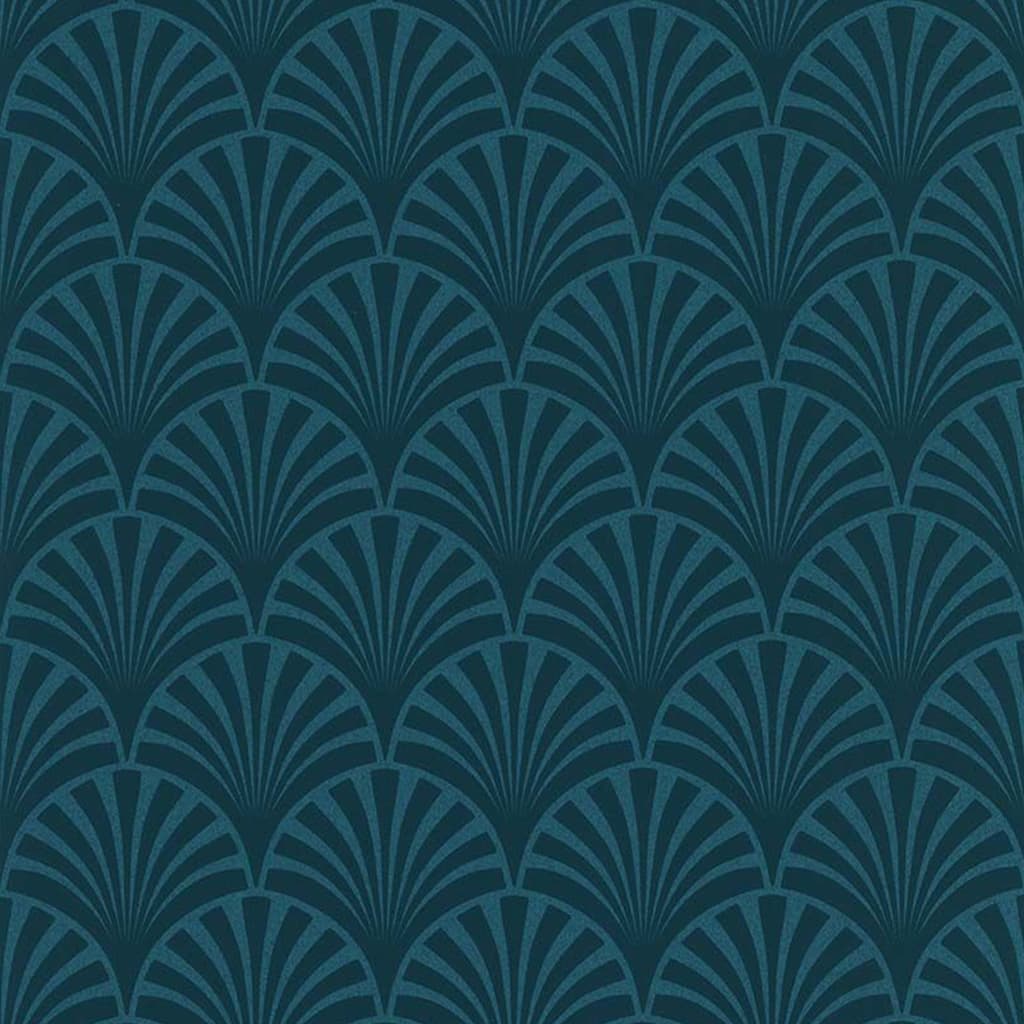 Noordwand couleurs & matières Papier peint 20's Pattern Artdeco Bleu