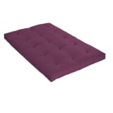 Matelas futon aubergine en latex 140x190