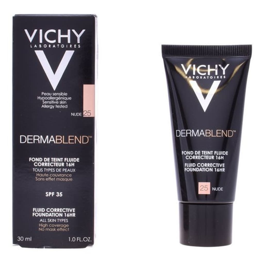Onbekend Vloeibare Foundation Make Up Dermablend Vichy huismerk kopen in de aanbieding Onbekend Vloeibare Foundation Make Up Dermablend Vichy huismerk kopen in de aanbieding