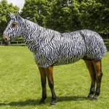 EQUITHÈME Máscara antimoscas Sweet Itch zebra completa/L 400117203