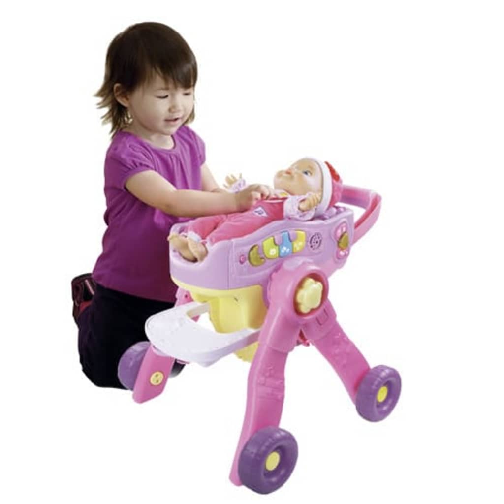 Afbeelding Poppenwagen Vtech Little Love 3-in-1 door Vidaxl.nl