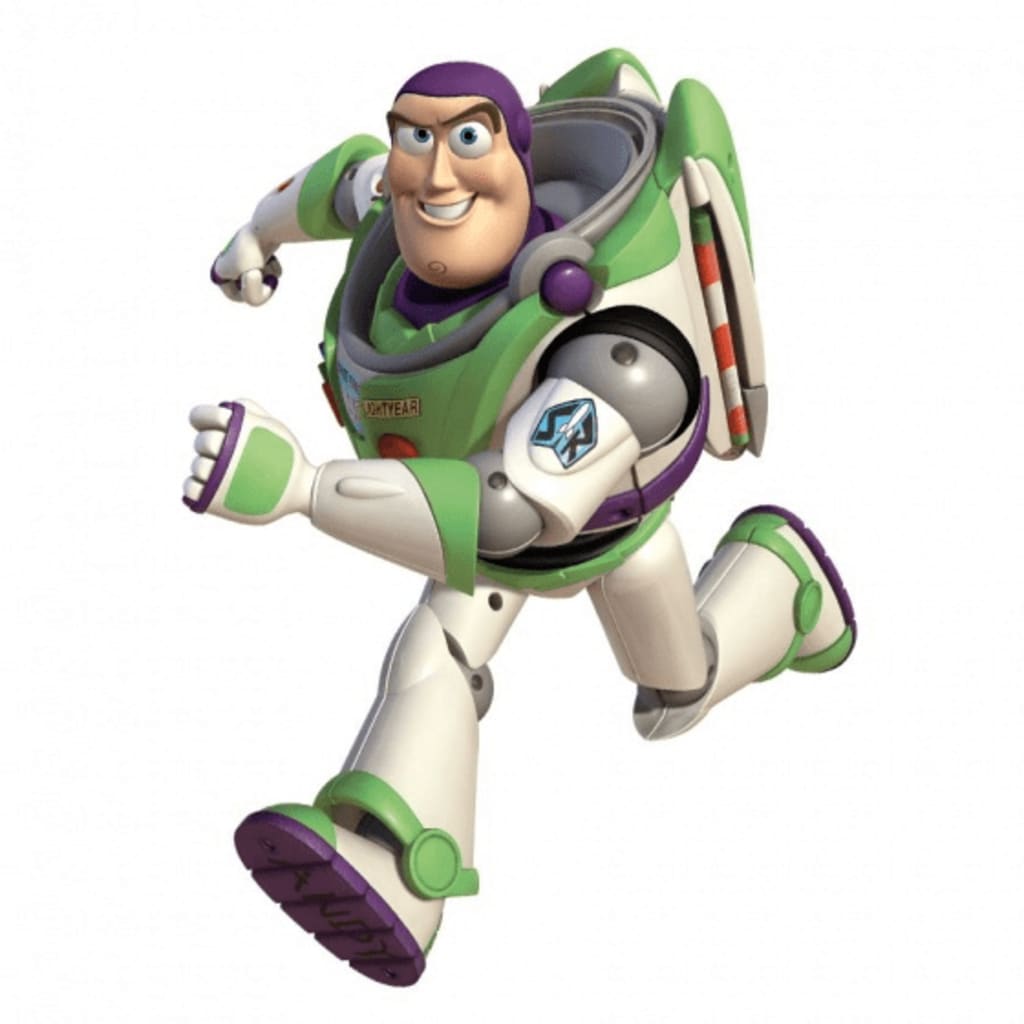 RoomMates muurstickers Buzz Lightyear Glow in the Dark