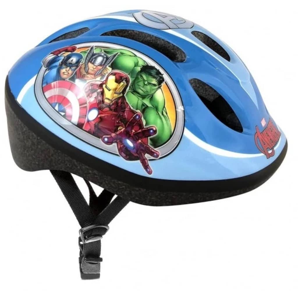 Marvel kinderhelm Avengers blauw maat 50/56