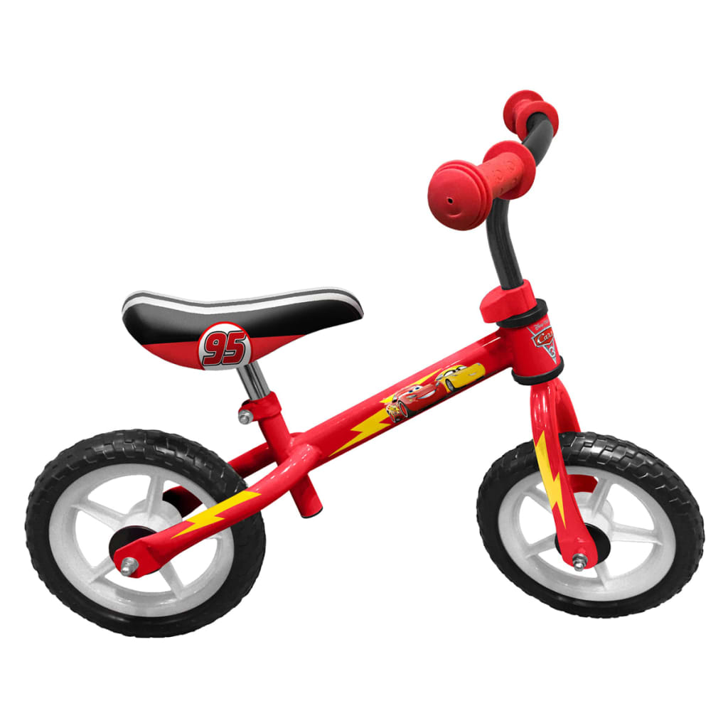 AK Sports Loopfiets Cars 24 cm rood C893006