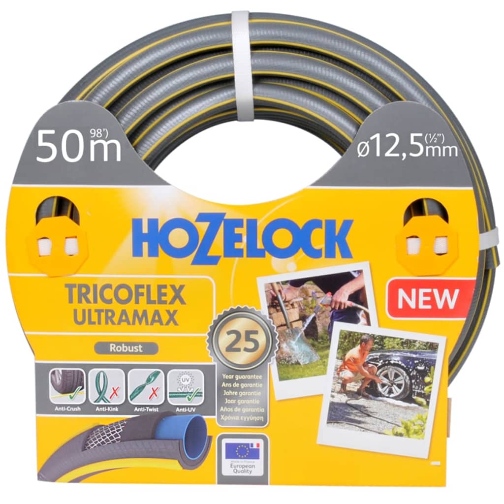 Hozelock Bewässerungsschlauch 50 m Tricoflex Ultramax