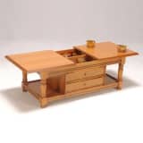 Table basse - bar / Chêne