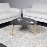 Table basse ONYX 80x80cm / Noir
