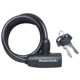 Master Lock Candado de cable acero 1,8 m x 8 mm 8126EURDPRO