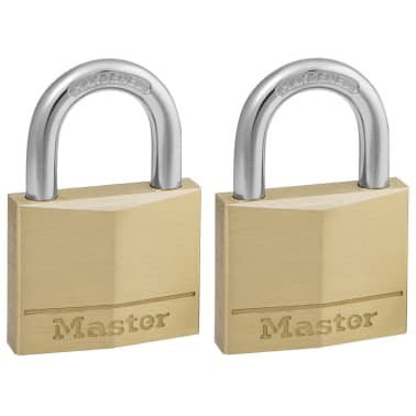 3 Pieces Mannesmann Brass Padlock Set