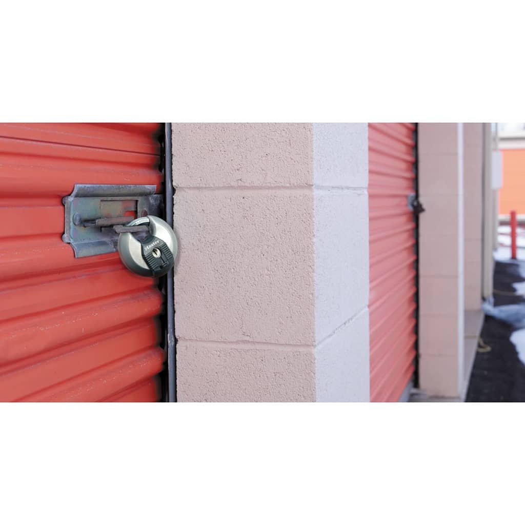 

Master Lock Discus hangslot Excell 70 mm roestvrij staal 2 st M40EURT