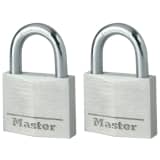 Master Lock Padlock 2 pcs Aluminium 40 mm 9140EURT