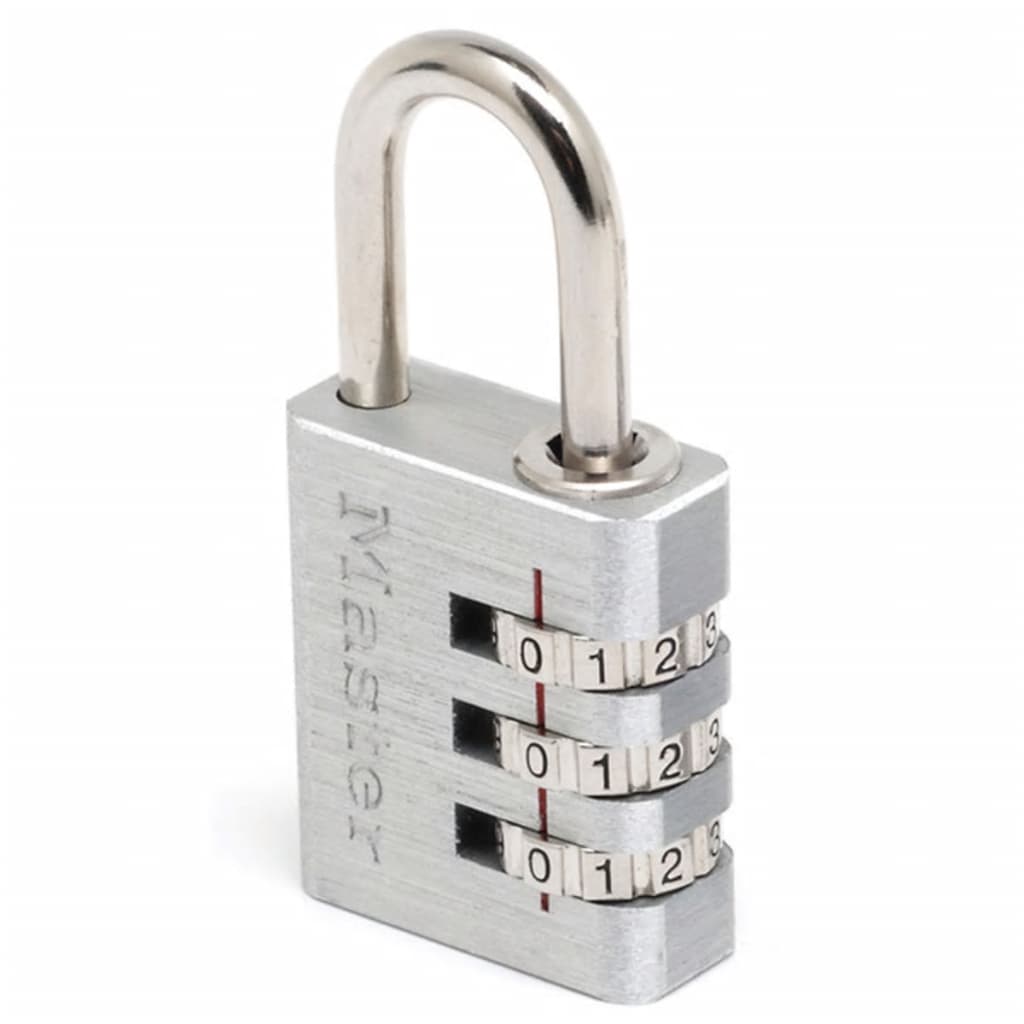 Afbeelding Master Lock Combinatiehangslot aluminium zilver 30 mm 7630EURD door Vidaxl.nl