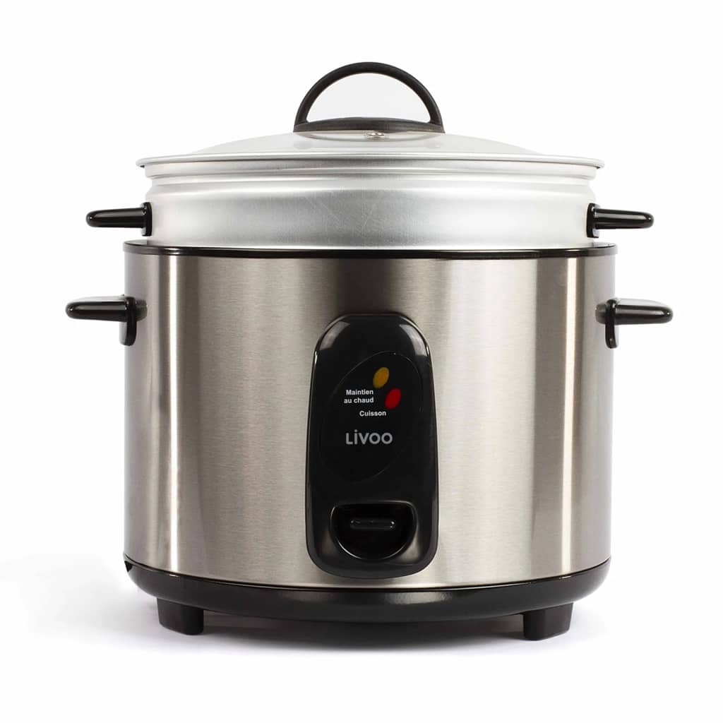 Cuociriso E Vaporiera Per 10 Persone 1,8 L 700 W Argento Livoo 11 width=274