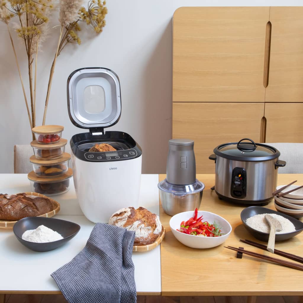 Cuociriso E Vaporiera Per 10 Persone 1,8 L 700 W Argento Livoo 14 width=274