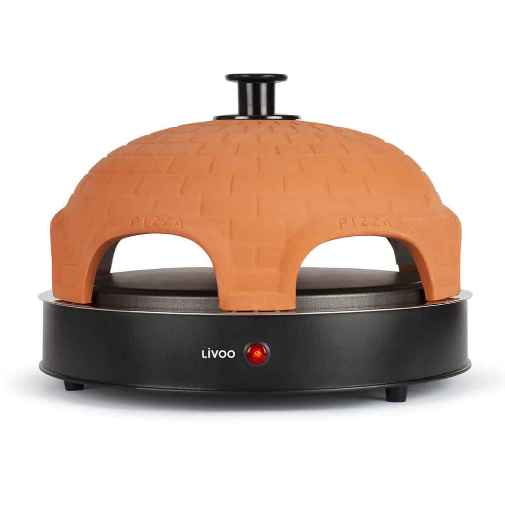 Appareil à Pizza 6 Personnes 1200 W Noir Livoo 14 width=274