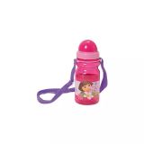 Nickelodeon Dora Bidon met rietje 350 ml roze/paars kunststof