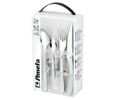 Amefa 24 Piece Cutlery Set “Eclat White