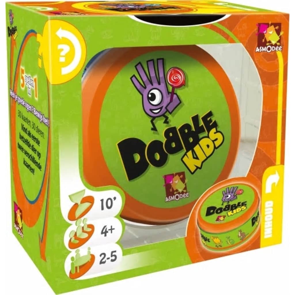 Afbeelding Asmodee Dobble Kids kinderspel door Vidaxl.nl