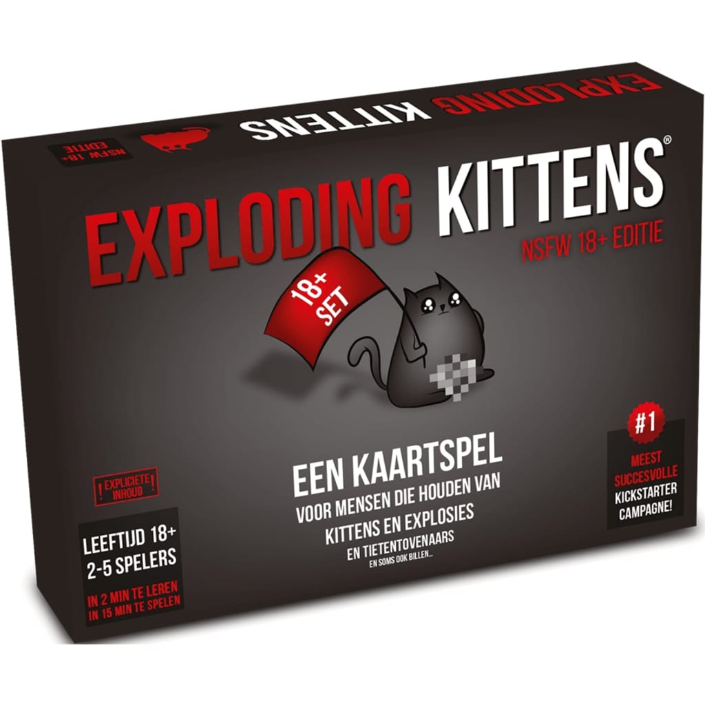 Afbeelding Exploding Kittens kaartspel Nsfw (NL) door Vidaxl.nl
