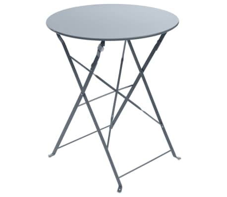Hesp/éride Le Depot BAILLEUL Table Camargue Ronde 2 Personnes Ardoise