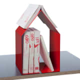 Serre livres Domus- Rouge