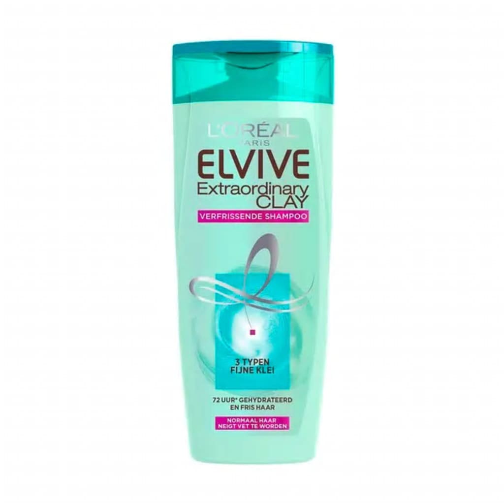 Afbeelding LOreal L'Oréal Shampoo Elvive Extraordinary Clay - 250 ml door Vidaxl.nl