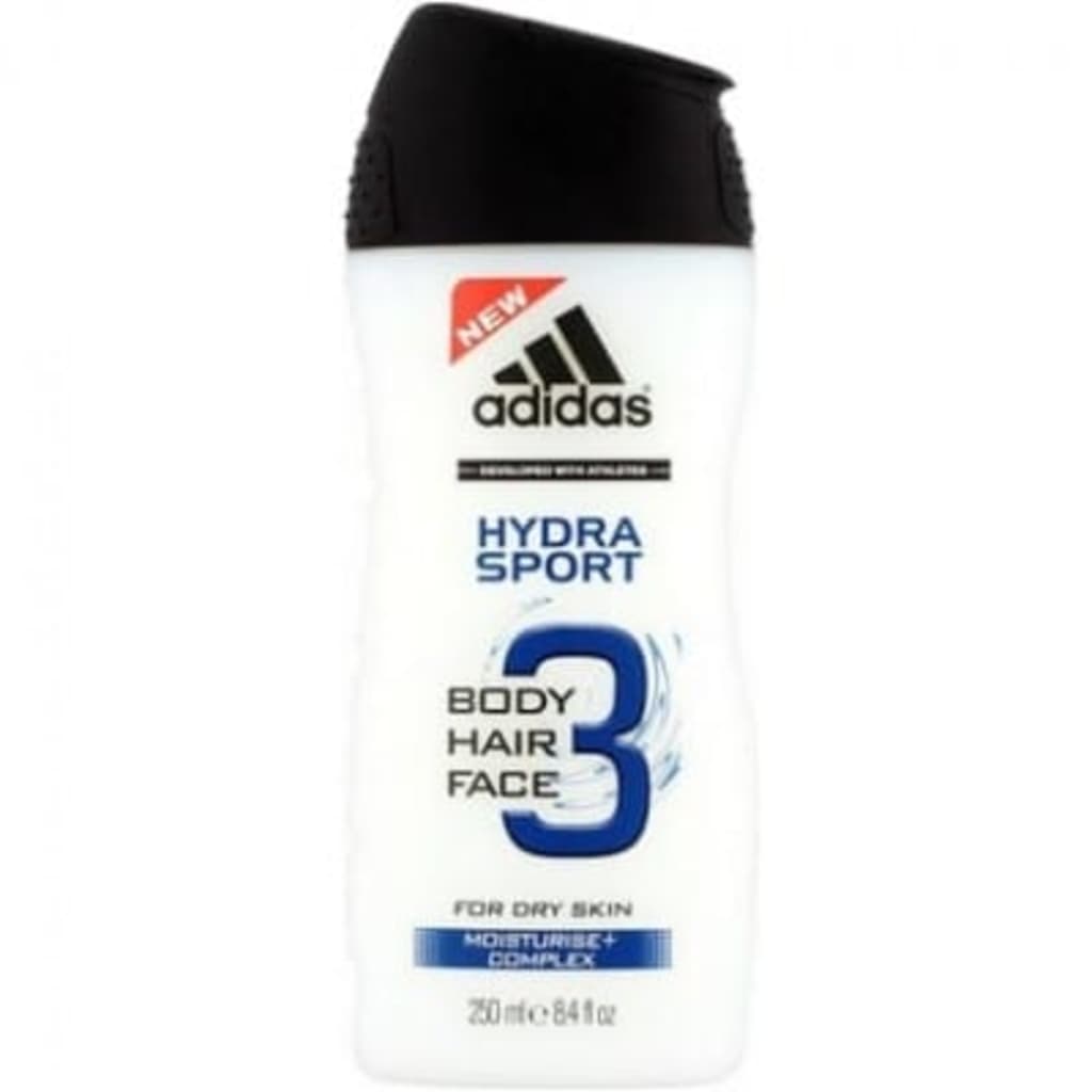 adidas - Douche & Shampoo - Hydra Sport - 250 ml.