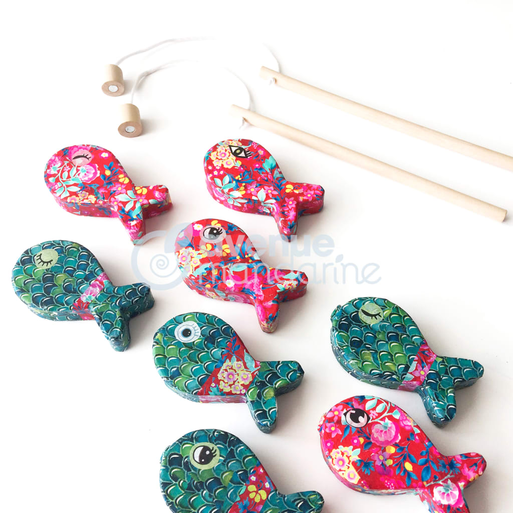 Avenue Mandarine Kreativ-Box Decopatch Fishing Game