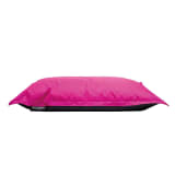 Funda de puff gigante gris y rosa BIG