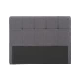 Cabecero tejido gris oscuro 140cm