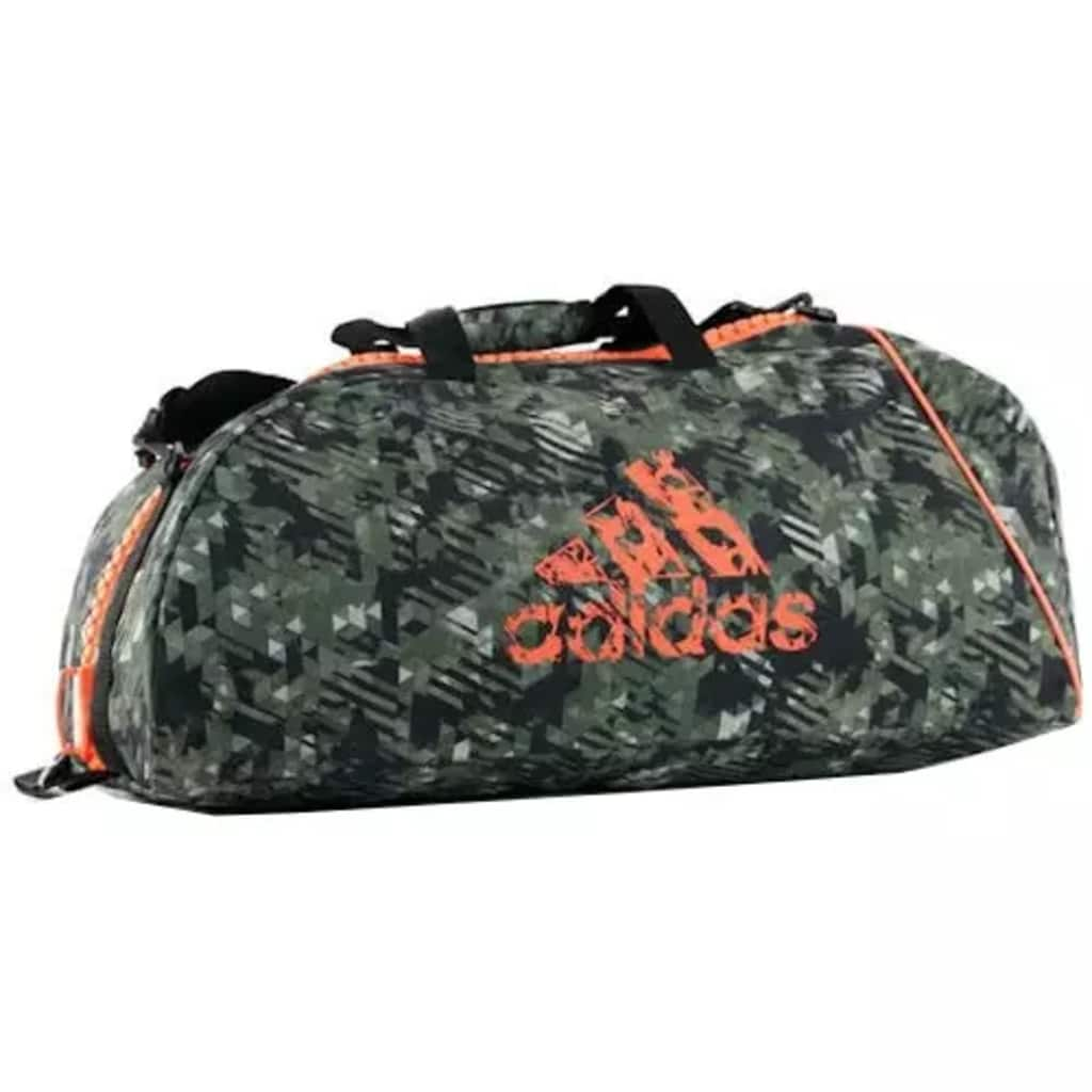 adidas sporttas Camo bruin/groen 60 liter