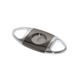Coupe cigare double guillotine argent Angelo
