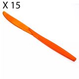 15 couverts Tonic - Orange