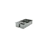 Bac gastronomes 13100 FRINOX - Format GN 1/3