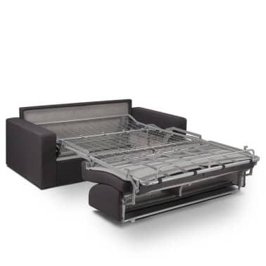 Canape Convertible Night Rapido 120 Cm Matelas 14 Cm Polyurethane