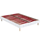 Bultex Sommier CONFORT MORPHOLOGIQUE BI-LATTES 140x200