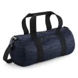 Sac de voyage toile - 20 L - BG196 - bleu marine chiné