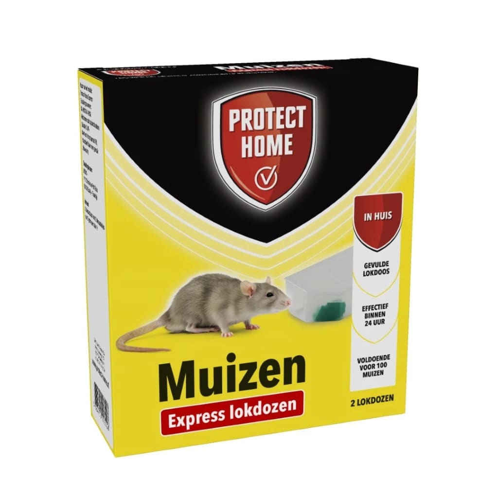 Afbeelding Protect Home Express muizenmiddel 2st. door Vidaxl.nl