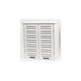 Meuble haut 2 portes blanc